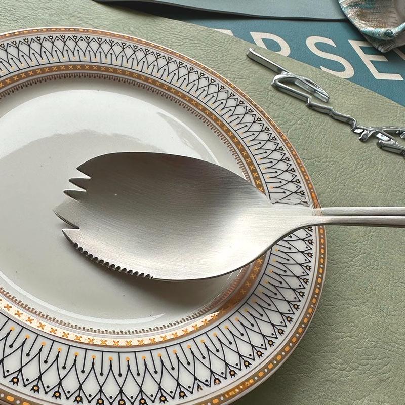 Ru Han Straight Handle Stainless Steel Spoon