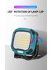 Portable LED Spotlight Lantern Strong Light Flashlight Outdoor Camping Fishing Emergency Rechargeable Magnetic Work Lamp W892