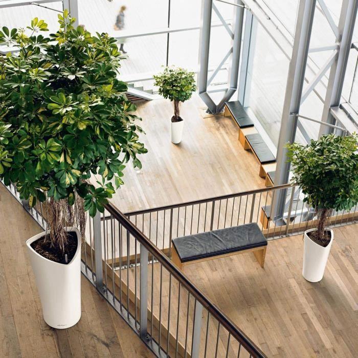 Blumentopf Delta Premium 40 - LEC - Rot - Kunststoff - Mit Wasserspeicher