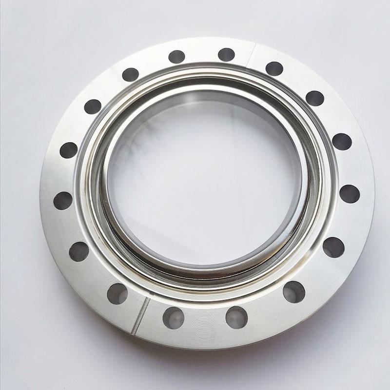 CF Stainless Steel Sight Glass: Borosilicate/Sapphire Observation Window (CF16/CF250)