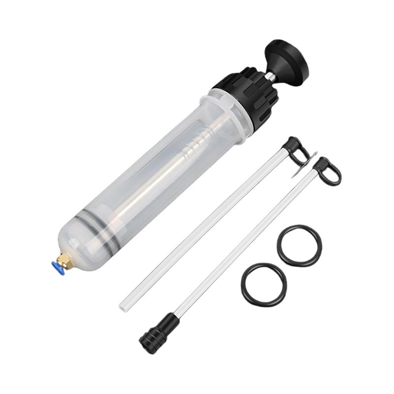 Handheld Oil Suction Device Quick Engine Fluid Extraction Lightweight Plastic Design Universal Vehicle Compatibility