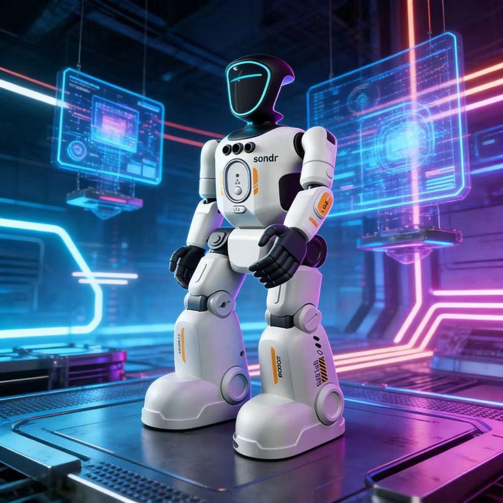Gesture Sensing Intelligent Robot Programming Function Remote Controlled Robots  For Children