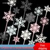 Frozen Christmas Snowflake Acrylic Cake Decoration Insert