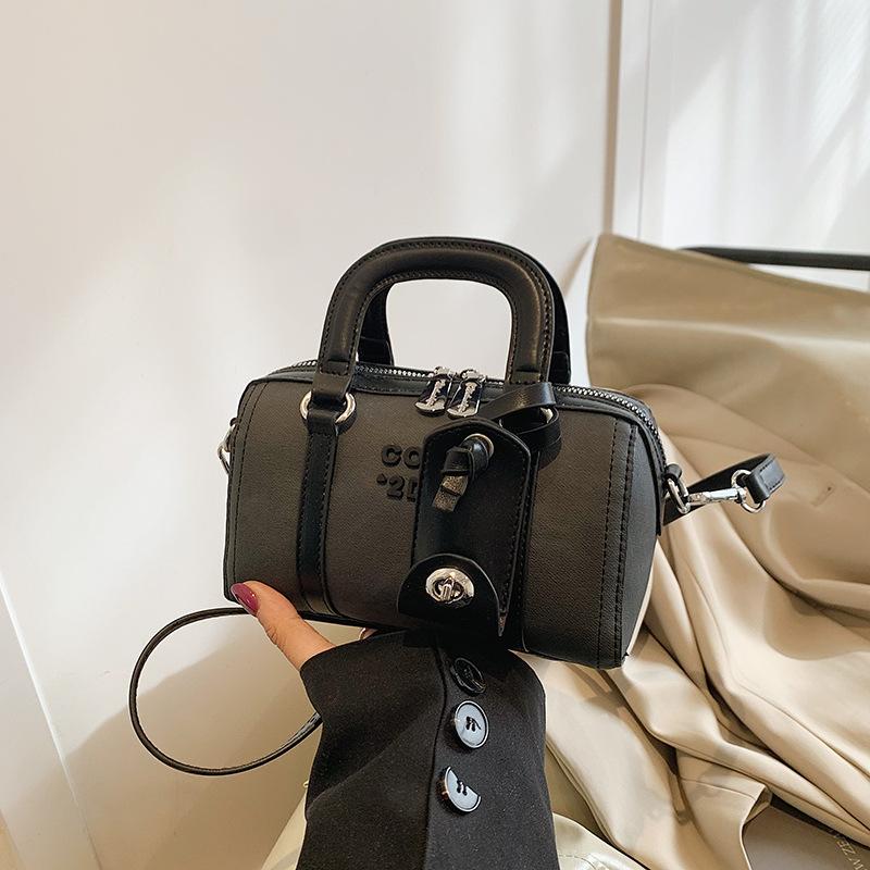 Новая контрастная цветная нишевая дизайнерская повседневная сумка-тоут однотонная элегантная модная сумка через плечо