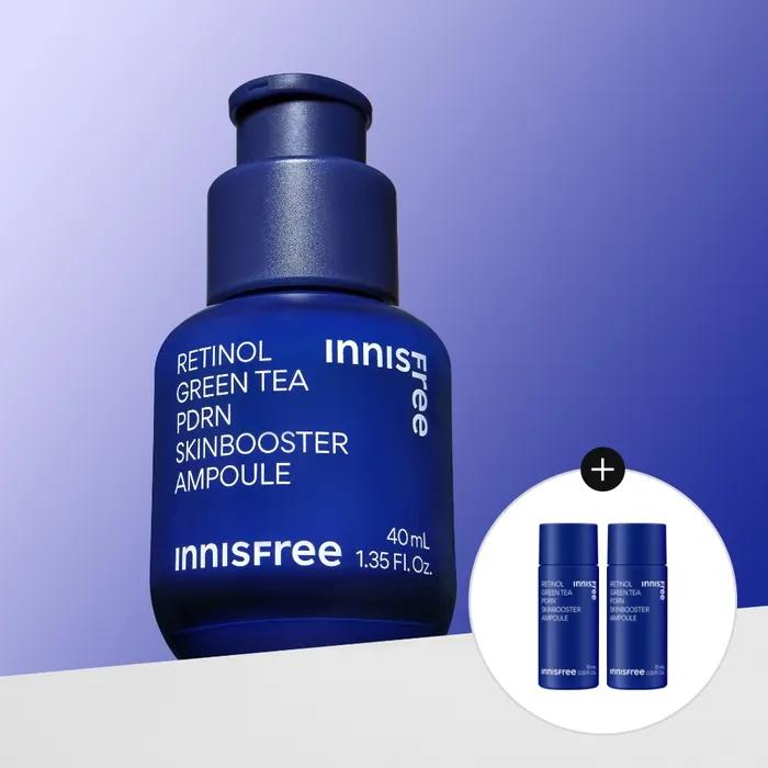 Retinol Green Tea PDRN Skin Booster Ampoule 40mL + 2 x 10mL