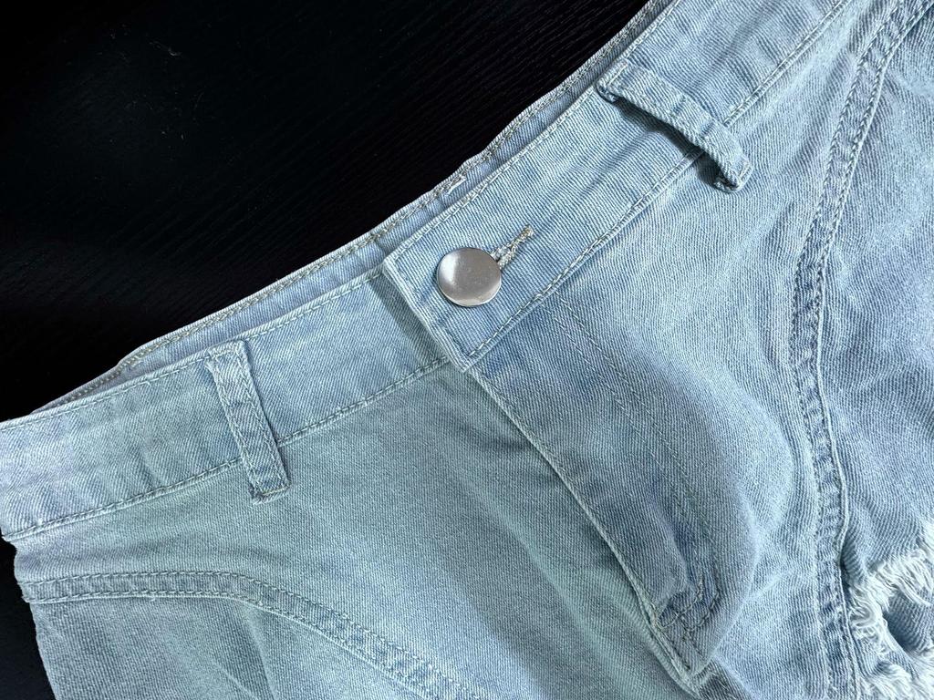 High Waist Summer Casual Cake Style Women's Denim Shorts