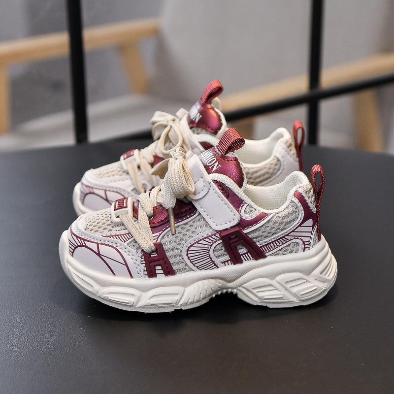 Kindersneaker Frühjahr Neuheiten, Leichte Freizeit-Vielseitige Doppelfell-Schuhe mit Weichsohle & Klobige Dad-Schuhe (Unisex).