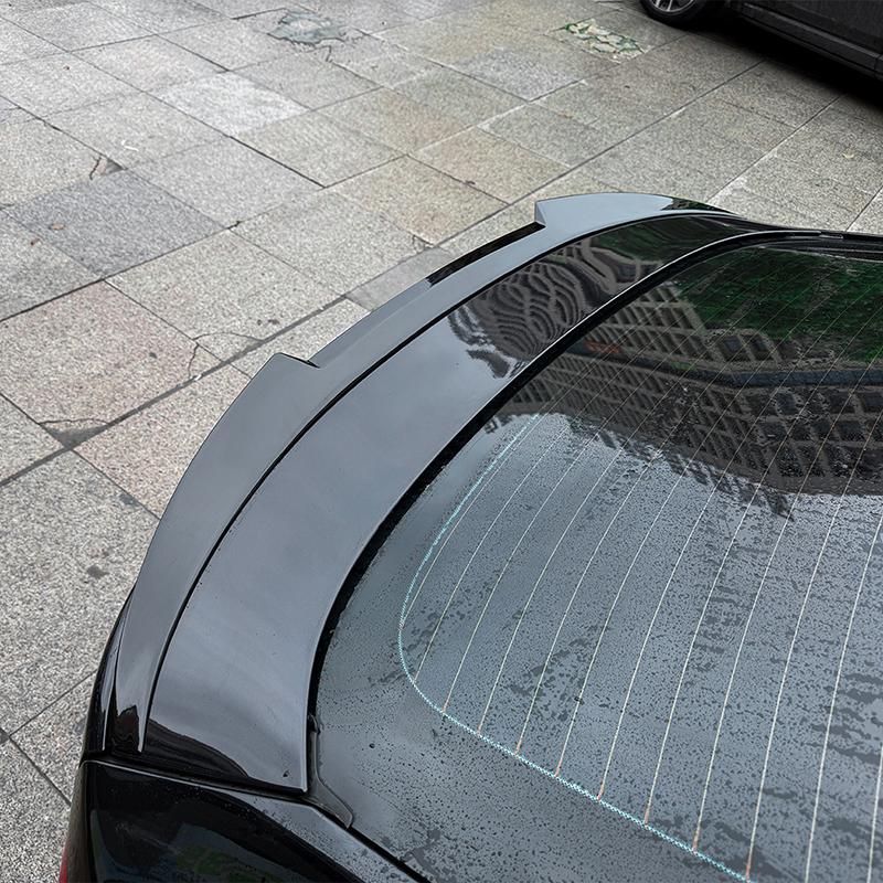 For BMW 6 Series GT G32 640i 650i 2017 To Up High Quality ABS Car Rear Spoiler Wing Body Kit Glossy Black Carbon Fiber Look