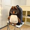 Dirty Cartoon Cute Siamese Cat Backpack Junior High School CampusUse High School CampusUse Bag Large Capacity Cute Girl Backpack