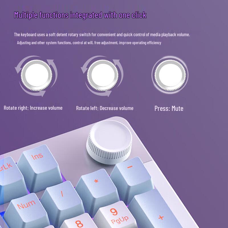 Dareu EK815pro 98-Key Wired Gaming Mechanical Keyboard