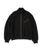 WMC Texture Stand Neck Zip-Up_Black