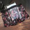Men Sexy Underpants Ultra-thin Transparent Mesh Boxer Briefs See Through Stretchy Underwear for Daily Wear Home