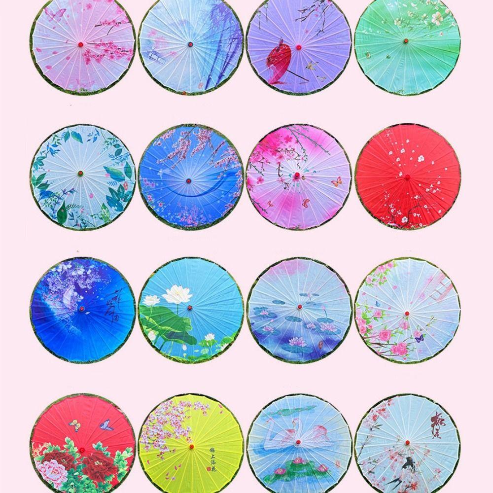 Chinese Antique Style Prop Dance Umbrella Classical Japan Style Umbrella  Dance Performance