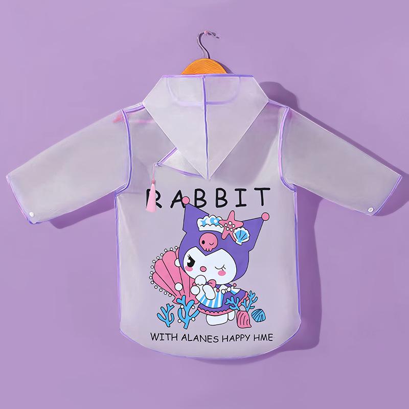 Children's Cartoon Dinosaur Raincoat, Waterproof Full-Body Poncho, Cute and Practical for Boys and Girls