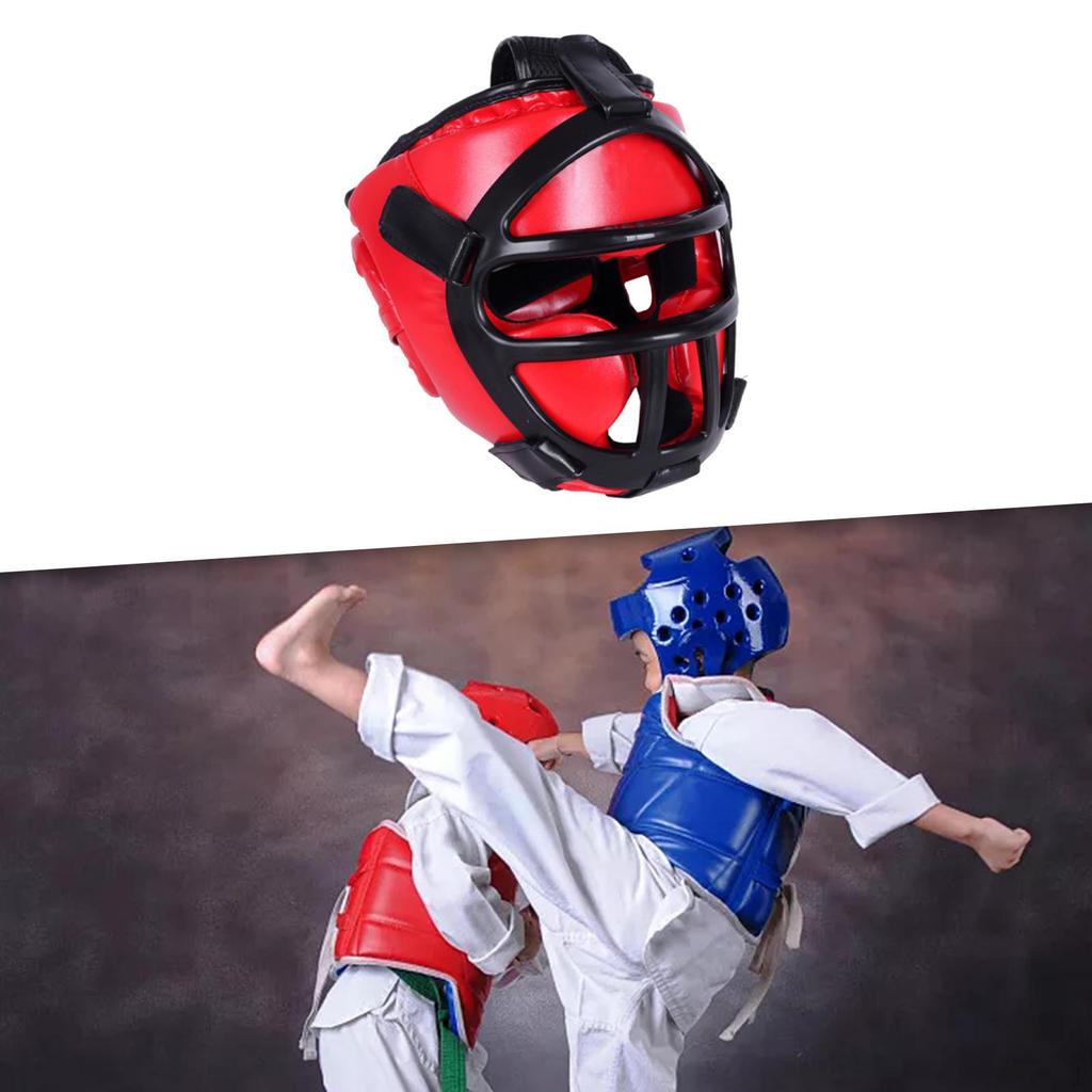 Boxing Headgear Helmet Unisex Face Guard Protective, Professional Head Gear Sparring