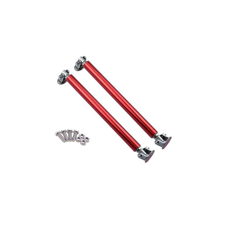 1 Pereche Tije Divizoare Universale pentru Mașină Kit Tije de Legătură Reglabile Racing pentru Suport Lip Bara de Protecție Față Spate 75/100/150/200mm