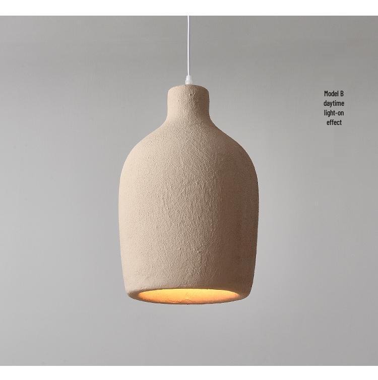 Wabi-Sabi Zen Pendant Light: Retro & Artistic Design for Restaurants, Living Rooms, and Bedrooms