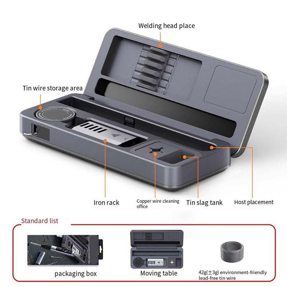 Mobile Workbench Storage Smart Soldering Iron Soldering Iron Set
