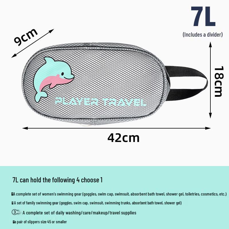 Waterproof Portable Swim Bag: Handbag for Swimsuit, Sports, Fitness, and Travel