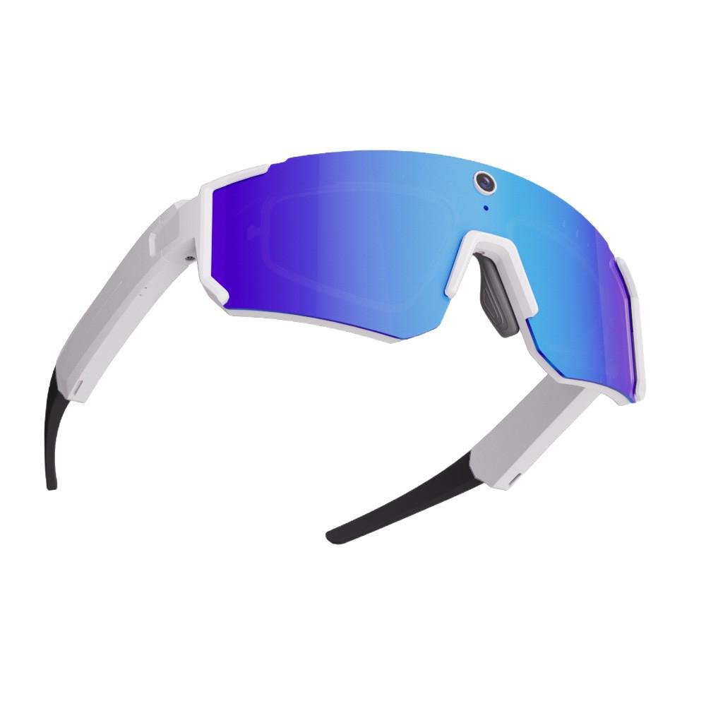 8MP Outdoor Sports Camera Glasses with Six-Axis Stabilization, Bluetooth Calls & AI Features
