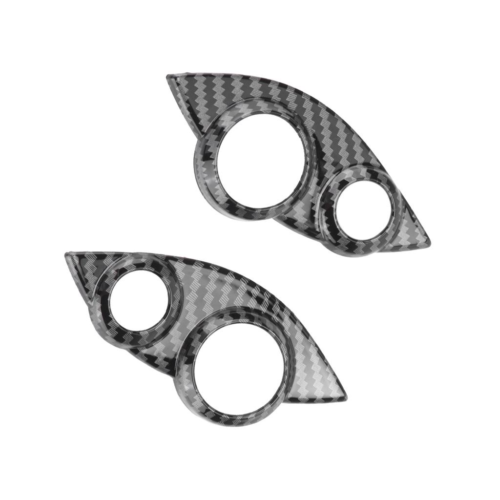Carbon Fiber Style Steering Wheel Button Cover Trims Replacement for Smart Fortwo Forfour 453 2015 2021