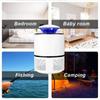 Mini USB Mosquito Killer Lamp Silent UV Bug Zapper Electric Fly Trap Portable Insect Control Baby Safe for Home Office Outdoor