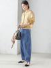 SHIPS for Italian Yarn Short One Size women's Lamé Cardigan, 316211017, Gold,