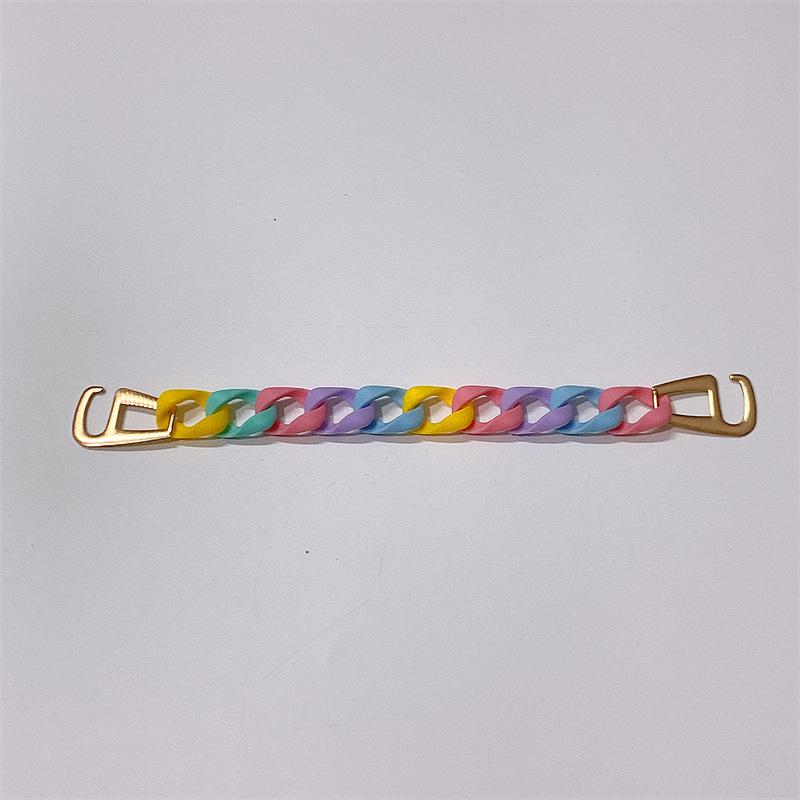 

Новые туфли с отверстиями DIY обувь цветок обувная пряжка креативная ракушка жемчуг съемная цветная цепочка набор аксессуаров