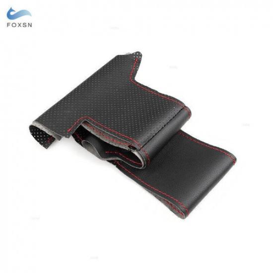 Hand-stitched Splice Leather Steering Wheel Cover For Toyota Prius 20 XW20 04-09