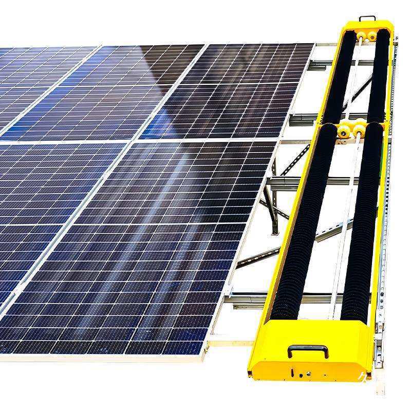 Remote-Controlled Solar Panel Cleaning Robot for Photovoltaic Plants