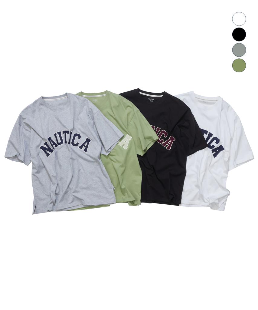 NAUTICA Arch Logo T-Shirt (4 Colors) Nts4826