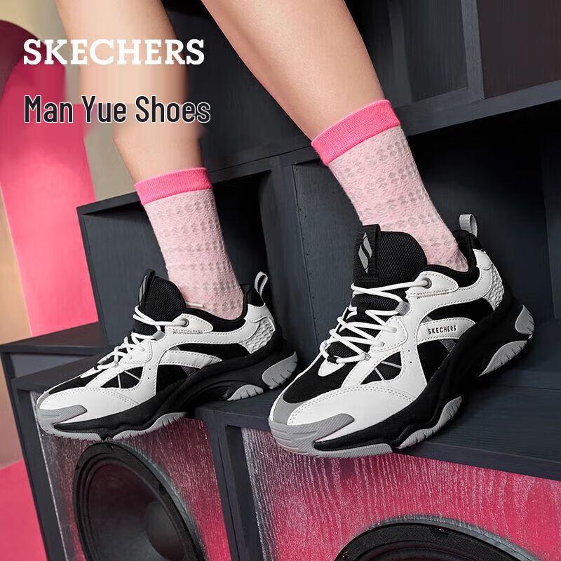 Skechers Women s Moonwalk Platform Retro Dad Sneakers 38