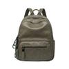 Rucksack Damen Nischenmode All-in-One-Tasche Einfache Textur Weicher Lederrucksack