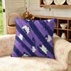 Modern Abstract Splatter Paint Throw Pillow Case Decorative Cushion Pillowcase 40x40cm Purple Indigo Home Decor Gift