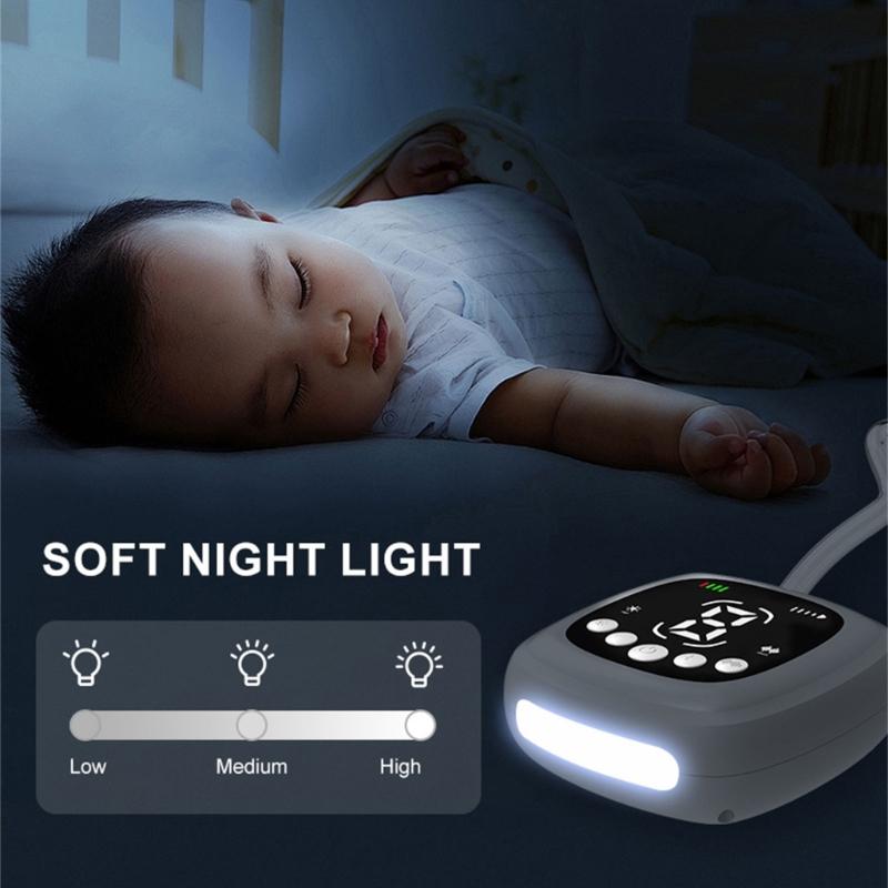 Baby Nasal Suckers Nose Aspirator for Child Automatic Nose Cleaner with Light and Rhyme Soothing Function