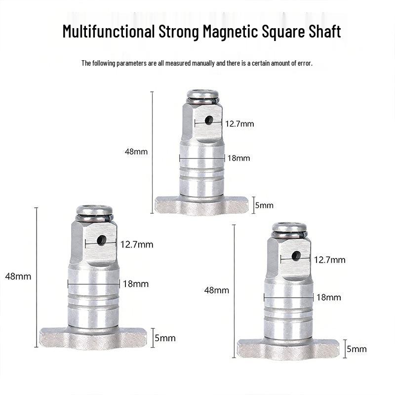 Super Strong Multifunctional Electric Wrench with Magnetic Square Shaft