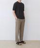 Edeunbeoleokeulleob High-Twist Linen Cable S/S Knit (Charcoal)