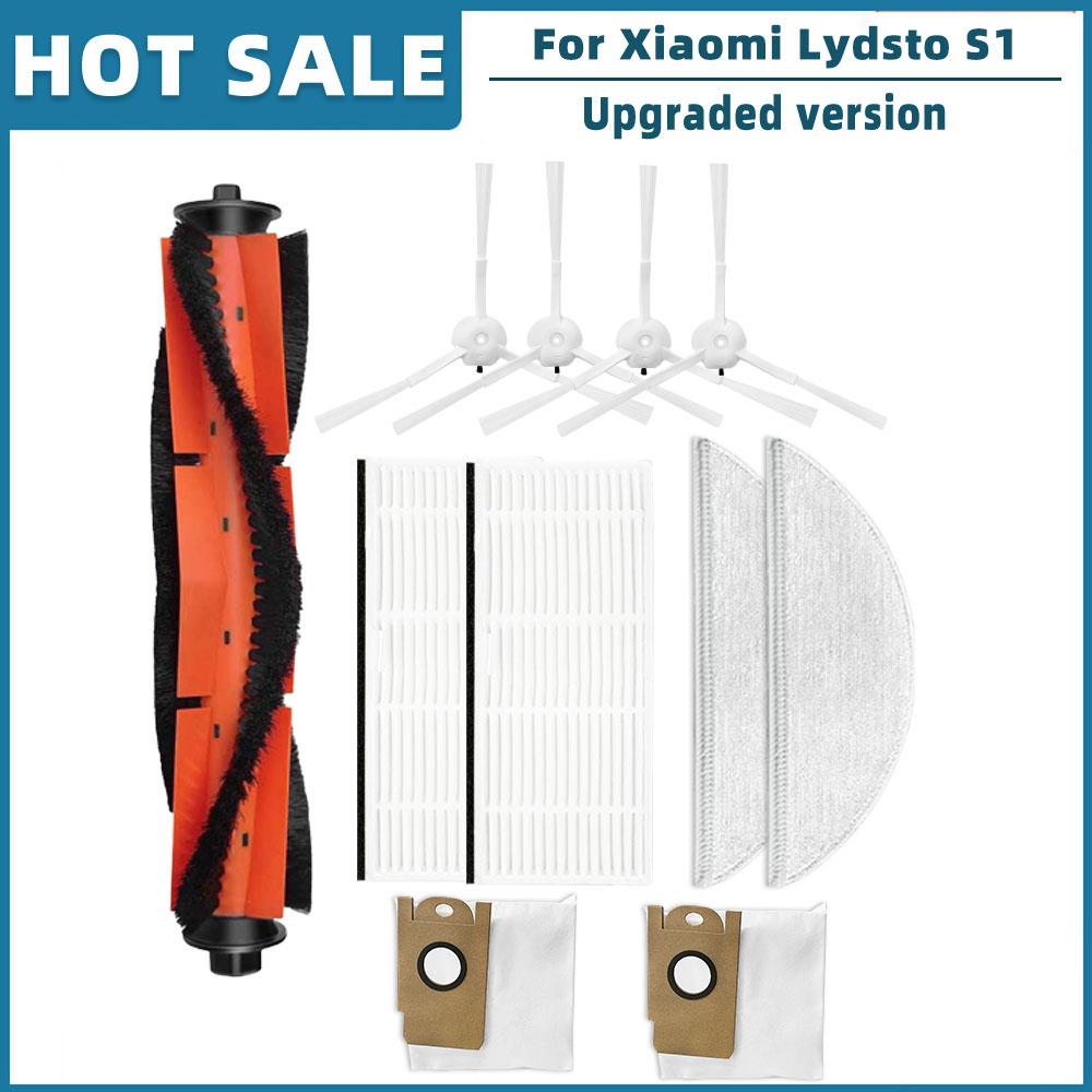 Pièces de Rechange Pour Aspirateur Robot Xiaomi Lydsto S1 Brosse Principale Brosse Latérale Filtre Hepa Serpillère Sac à Poussière Accessoires