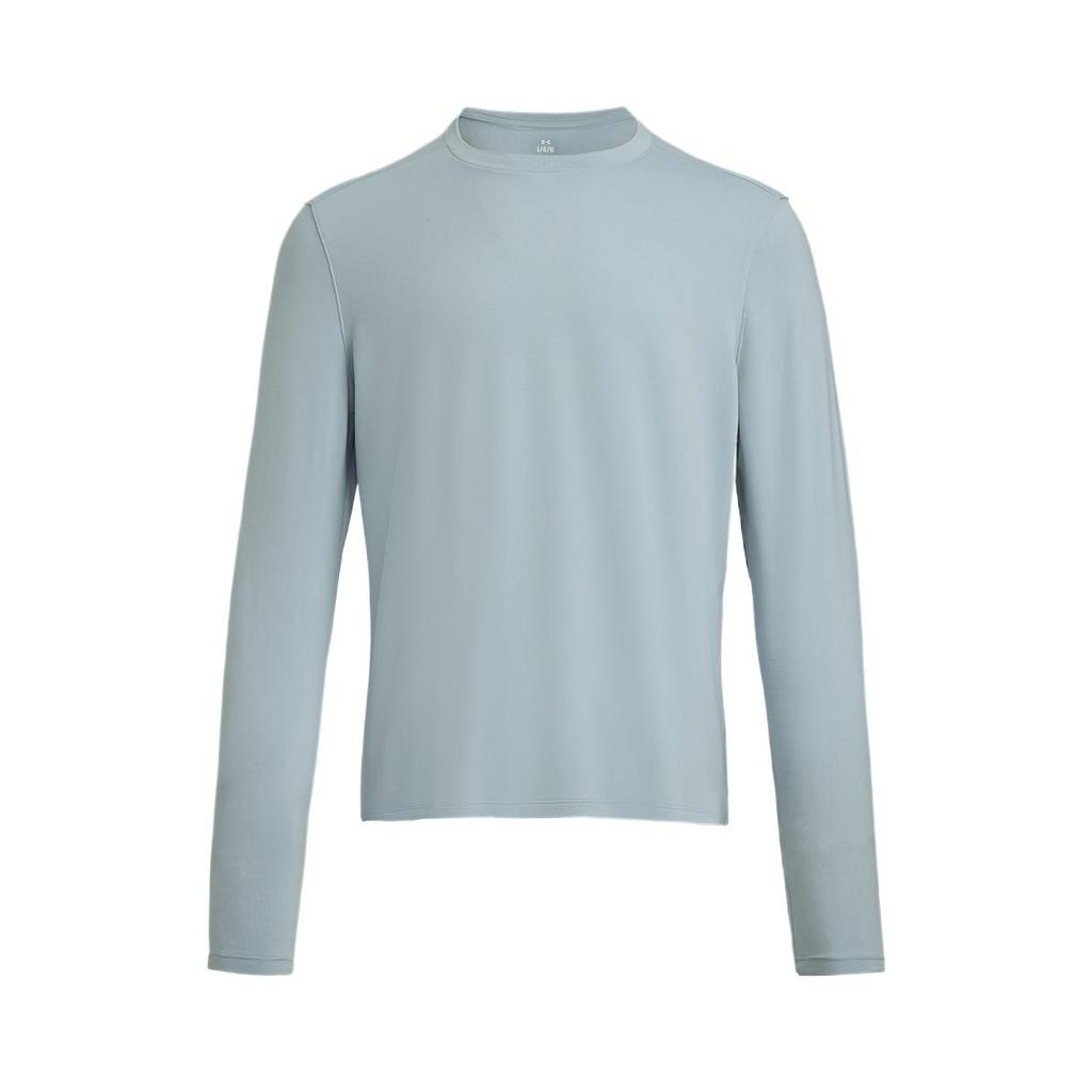 Under Armour Meridian Comfortable Soft Breathable Long Sleeve Moisture Wicking T-Shirt Men Tops Harbor-Blue 1386975-465