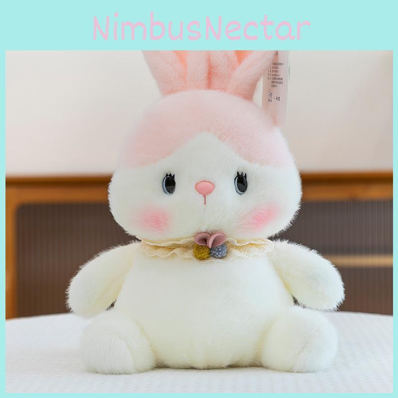 Cat Rabbit Panda Plush Toys With Lace Scarf Decoration For Kids Giving Gift