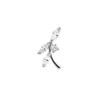 Earring - LUXENTER - Curat - Sterling Silver 925 - Brilliant Cubic Zirconia - Stud 10x4 Mm