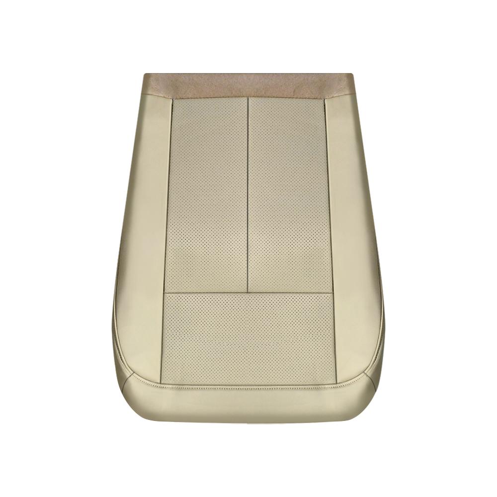 Car Passenger Side Bottom Seat Cover Breathable Microfiber Leather Interior Trim Cover For Ford Expedition 2007-2014 Accessories A