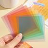 100sheets Pearlescent Sticky Notes Pull-out Sticky Memo Simple Note Paper  Gift