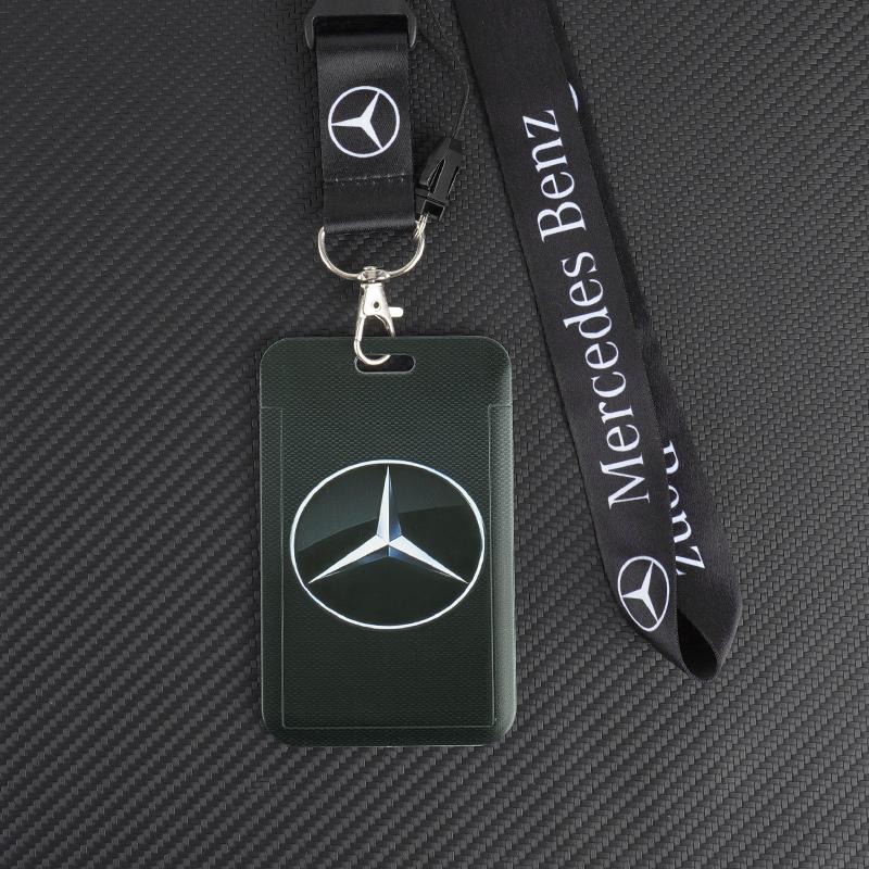 Fashion Badge Strap Lanyard for Key ID Card Charm Strap Holder Rope Keyring Gift For Mercedes Benz W164 W205 CLA CLK CLS ML AMG OY8