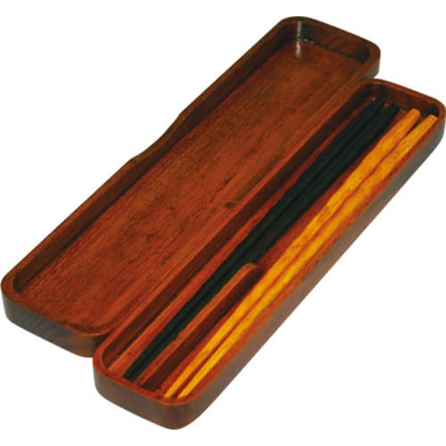 Yamashita Kogei Chopstick Case, for Two Pairs, with Mezuri (Smooth Surface), 24.8 x 6 x 2 cm, Product Number: 16072240