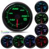 52mm 12V Professional Oil Temperature Gauge with 7 Colors Backlight 50-150℃  100~300℉ 1/8NPT Oil Temp Sensor Universal for Car