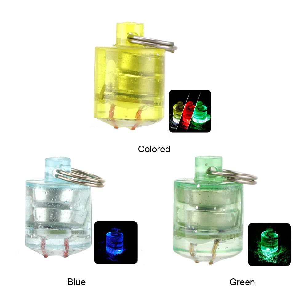 Underwater Fishing Light LED Fishing Lures Luminous Lure Lamp Fishing Lure Light for Night Fishing in Fresh Water Salt Water