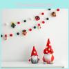 Christmas Wall Hanging With Wool Felt Garland For Holiday Party Decor