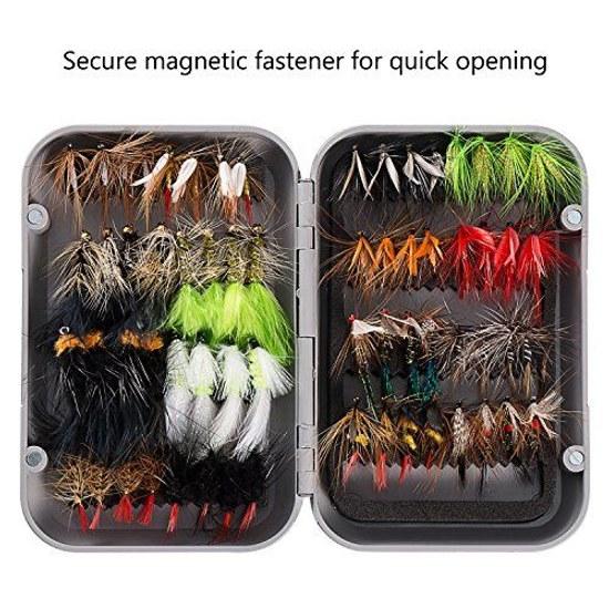 Bassdash Complete Fly Fishing Tackle Case Included Stream Tenkara Trout Set