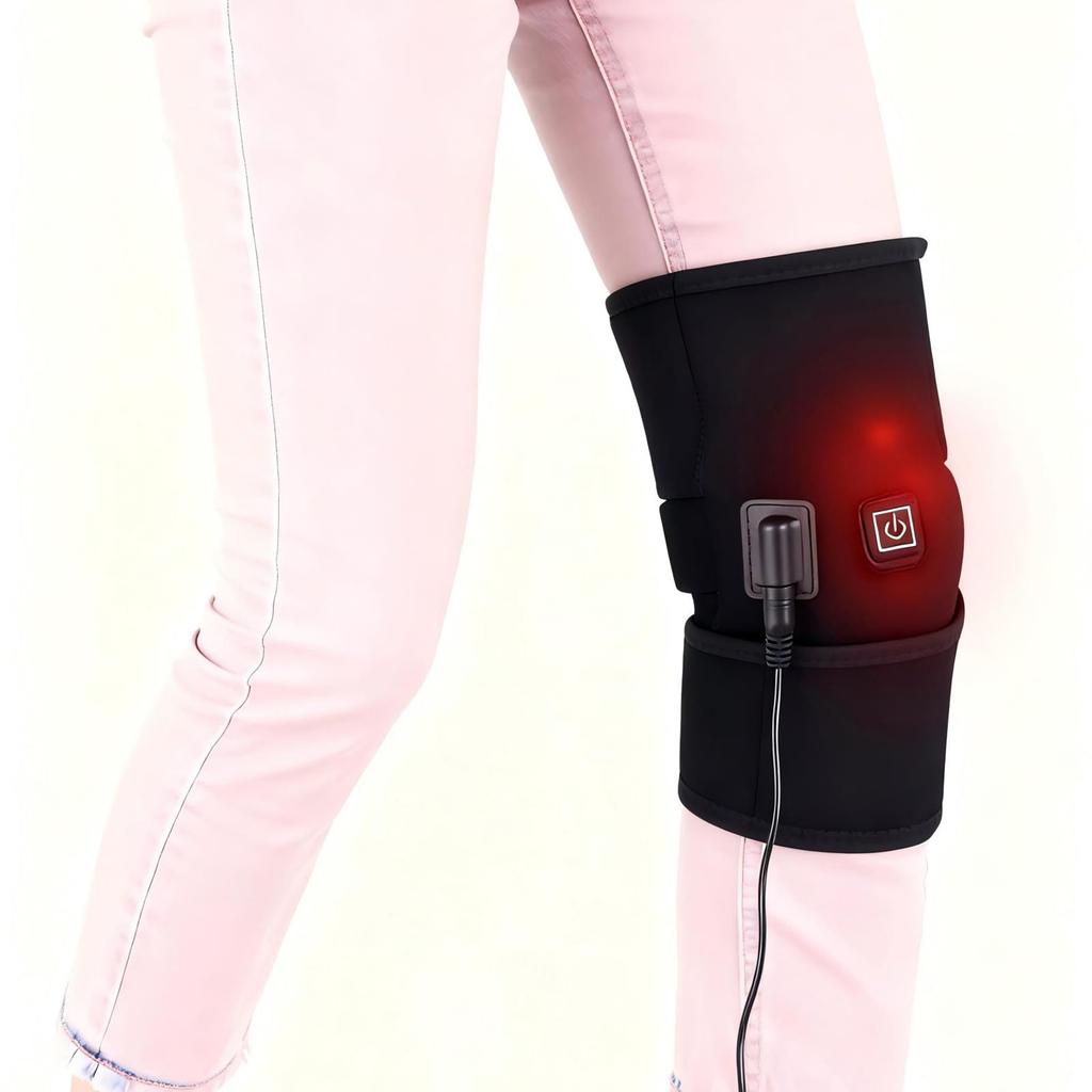 Knee Support USB Heated Knee Warmer With 3 Heat Knee Support Quick Heating Knee Pad Electric Warm Knee Pads Knee Compression Bandage